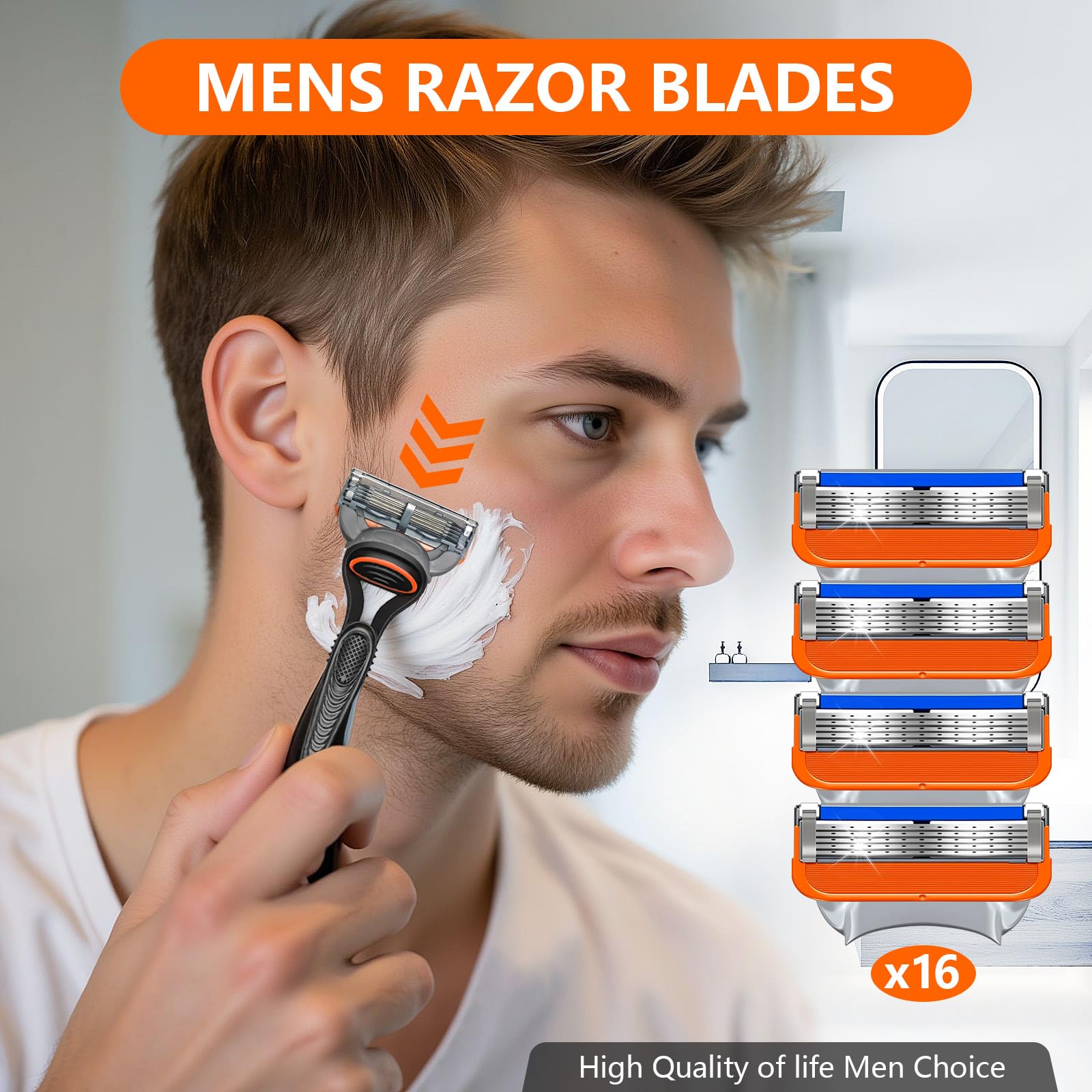 Spzfof compatible Fusion 5 refills deliver a comfortable, efficient trim