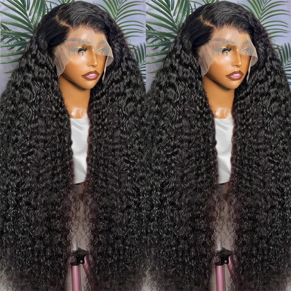 SQU&CIR HD lace-front 13x4 wig enables seamless parting and realistic hairline.
