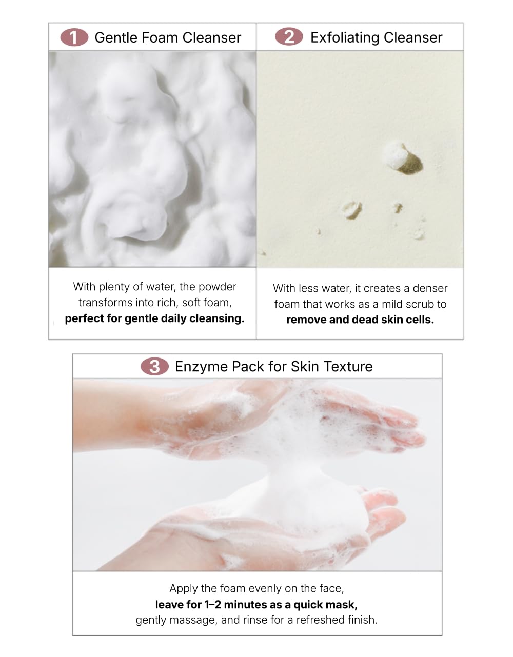 SRB Korean beauty inspired formula for refined gentle exfoliation
