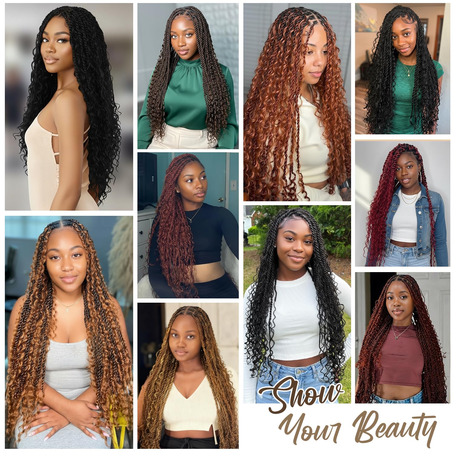 Srcdtvlk Boho Island Twist 24in care tips for tangle-free longevity