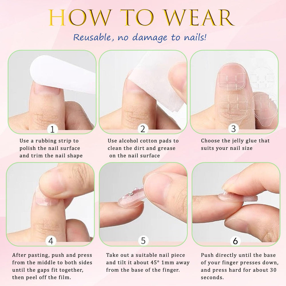 SRIMNUYY nail cleaning pads for surface prep before application.