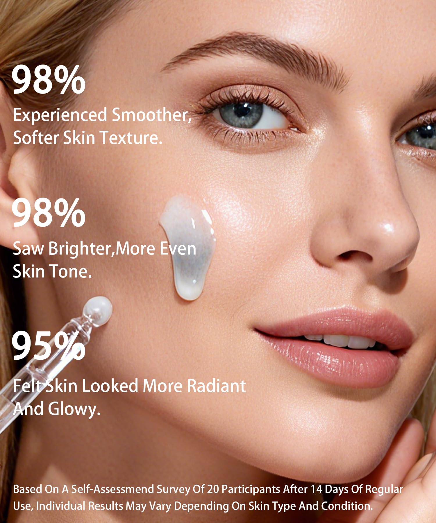 SRIOIO facial serum usage steps image for easy routine.