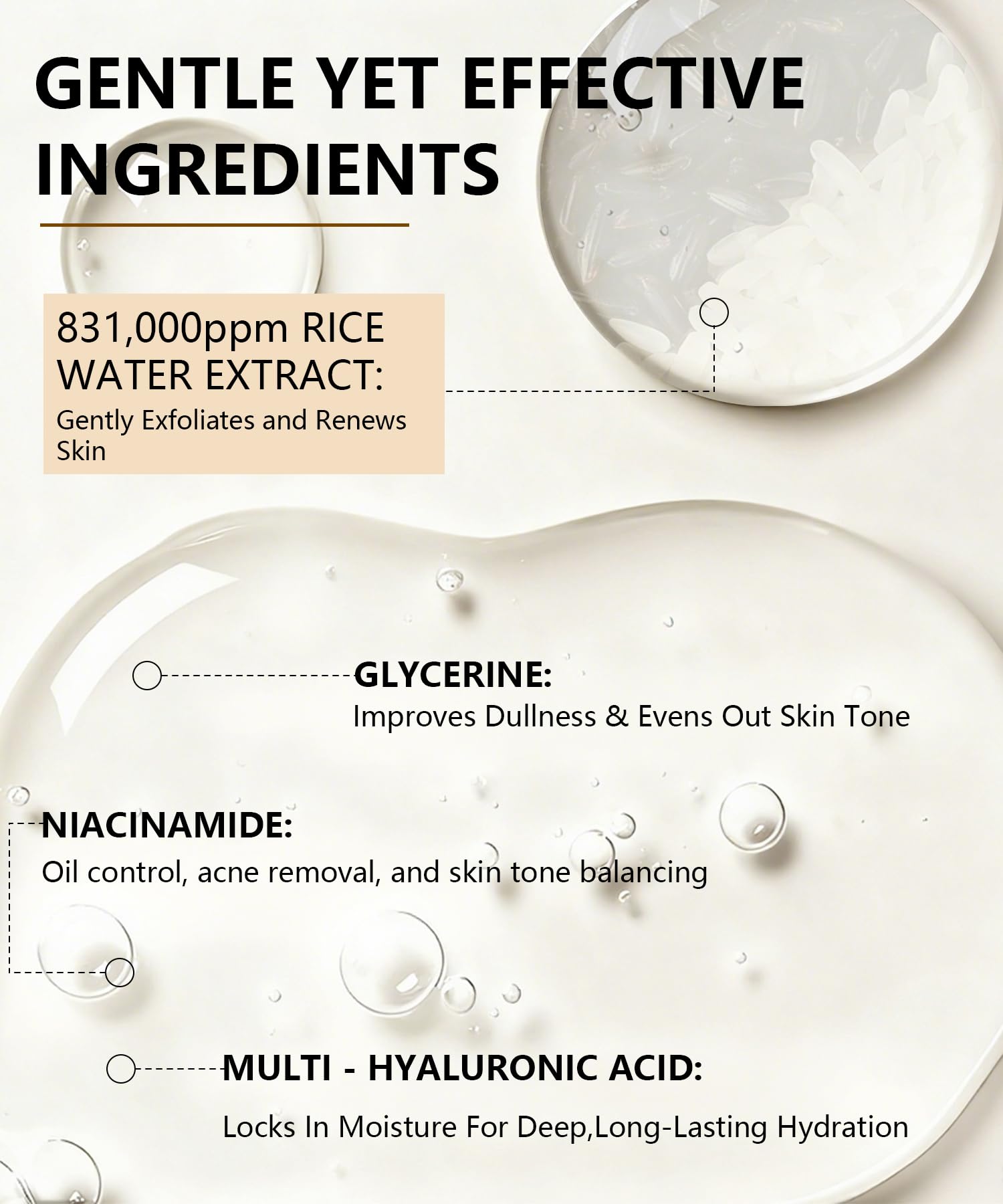 SRIOIO morning-evening skincare routine shot with exfoliation essence.