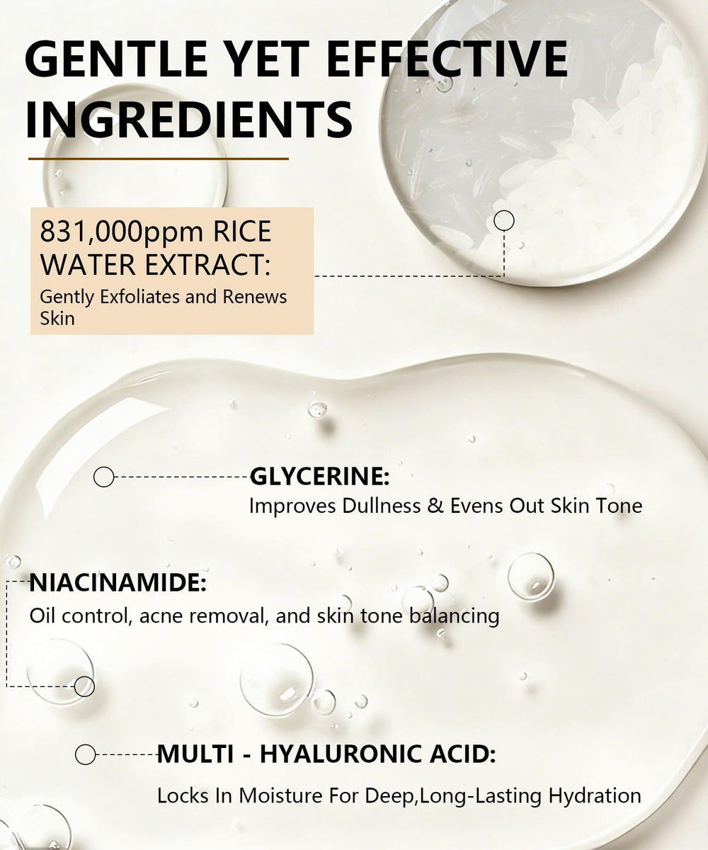 SRIOIO morning-evening skincare routine shot with exfoliation essence.