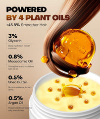 Srripo Collagen Hair Mask ingredients highlight hydrolyzed proteins and nourishing oils.