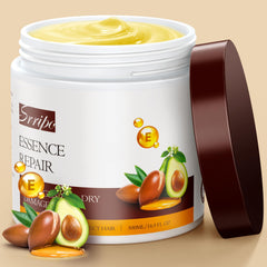 Srripo Collagen Hair Mask packaging highlights premium salon care for damaged hair.