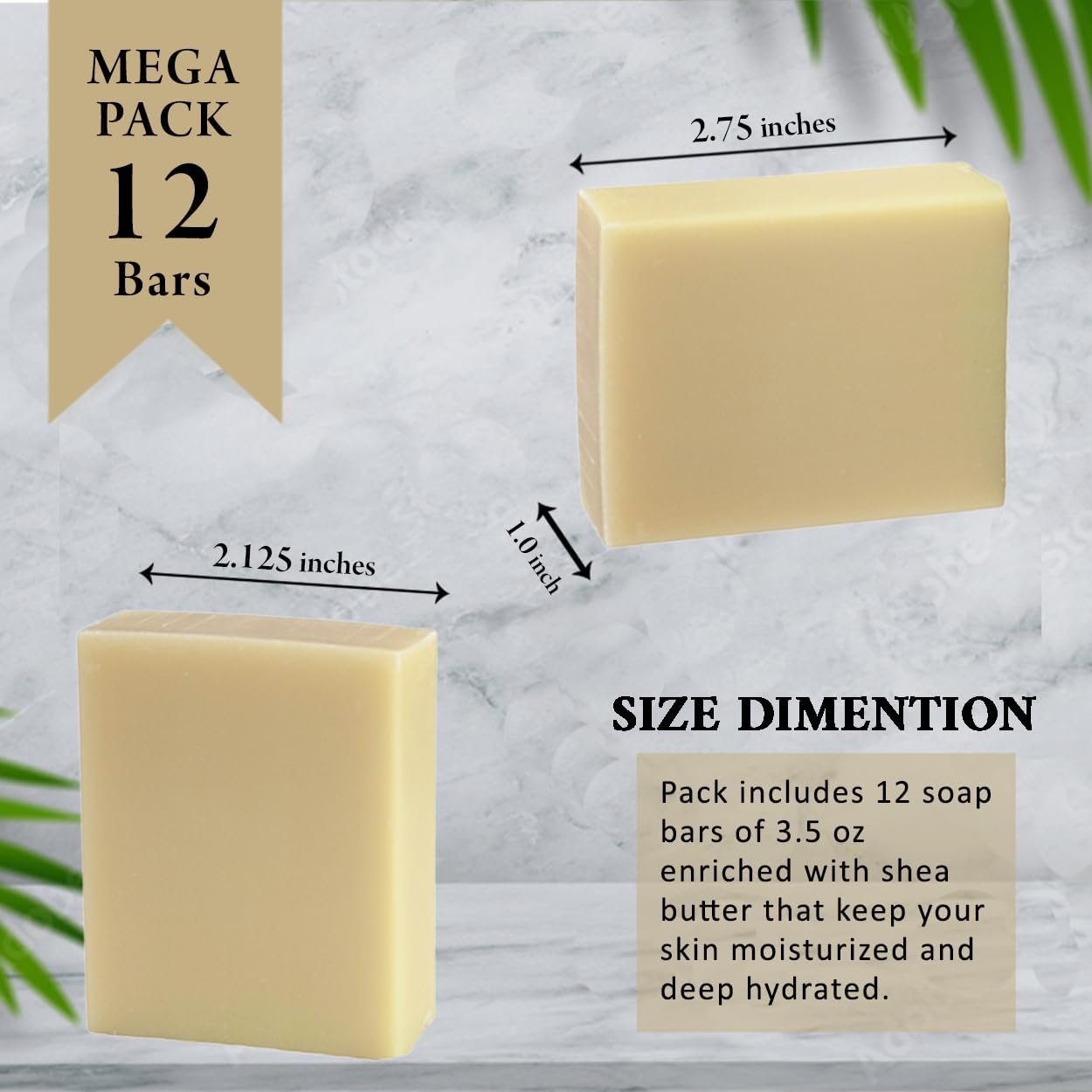 Vanilla scent fills the bath with SSA soap during use.