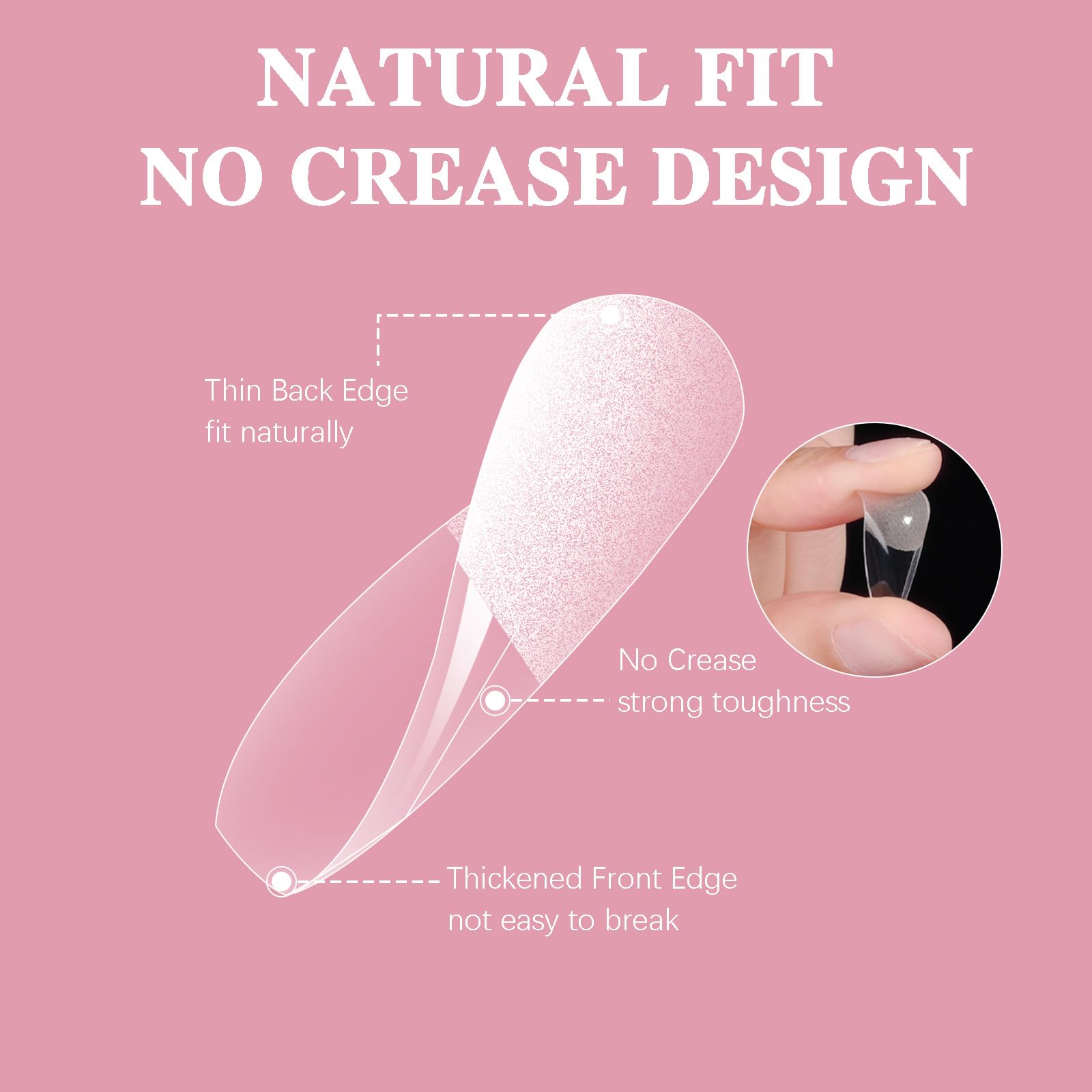 SSWSBYKE flexible no-mark tips bend without leaving visible marks