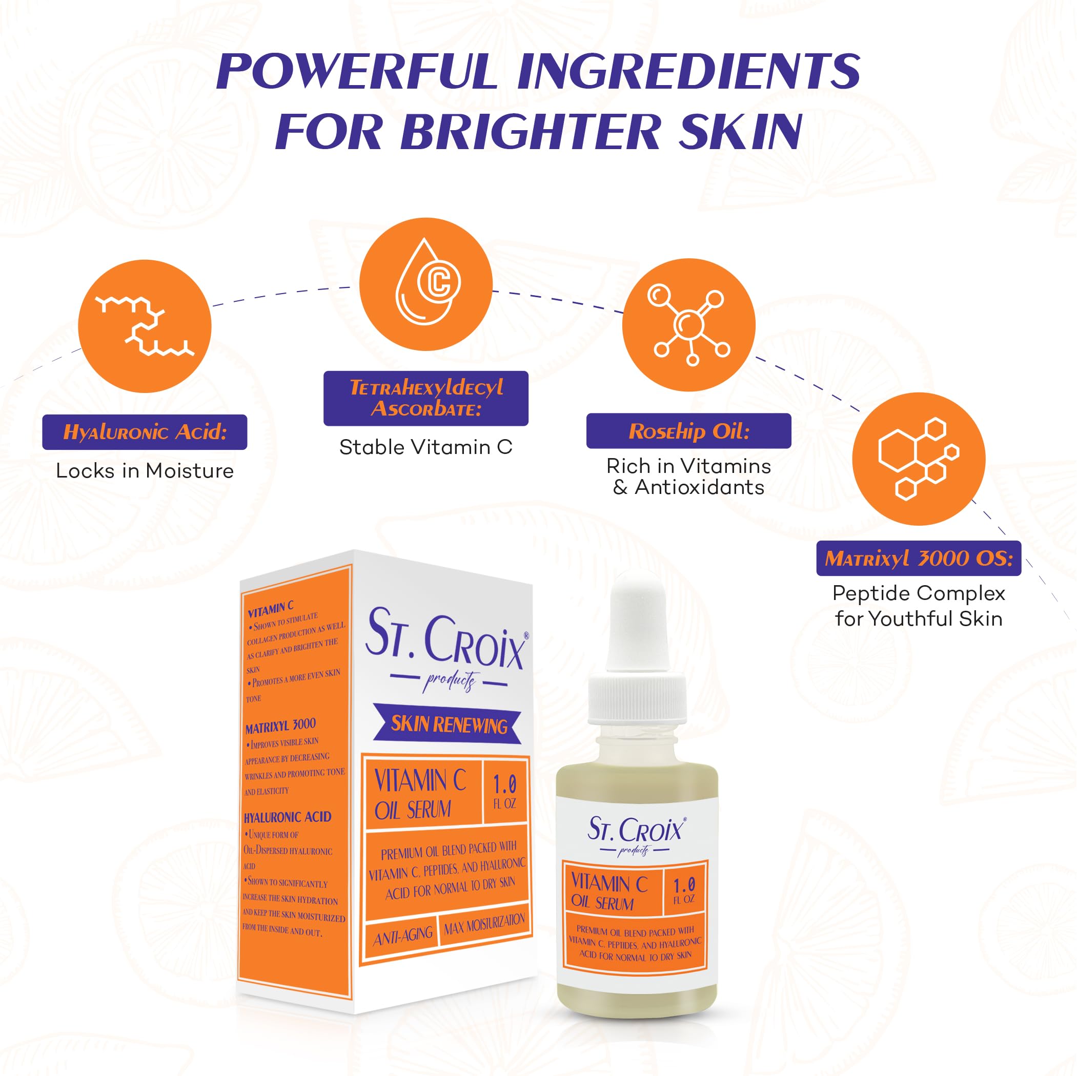 St Croix Vitamin C Serum texture swatch reveals rich but light feel