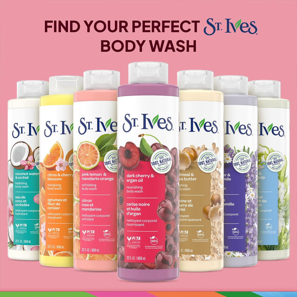 St. Ives cruelty-free logo on packaging for ethical skincare