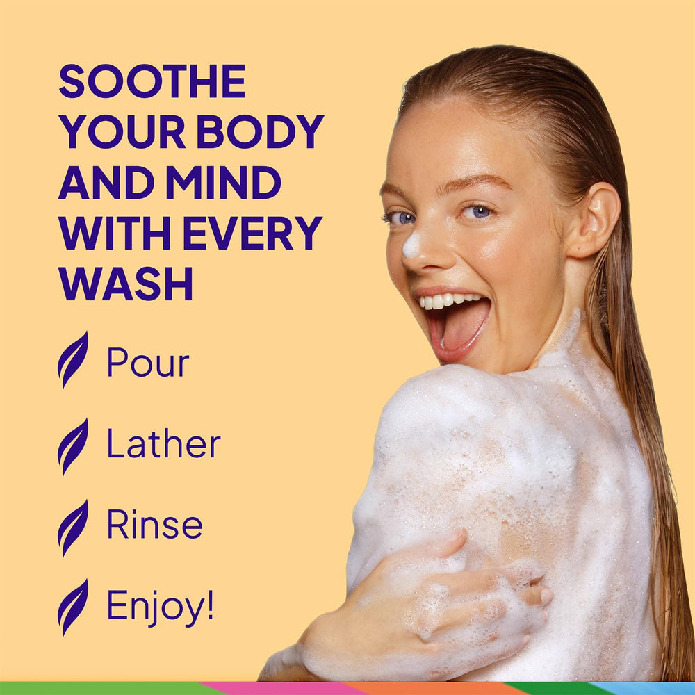 St. Ives pink lemon exfoliating particles promote smoother skin after use.