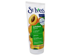 St. Ives Fresh Skin Scrub 3-pack jars on display for weekly exfoliation routine
