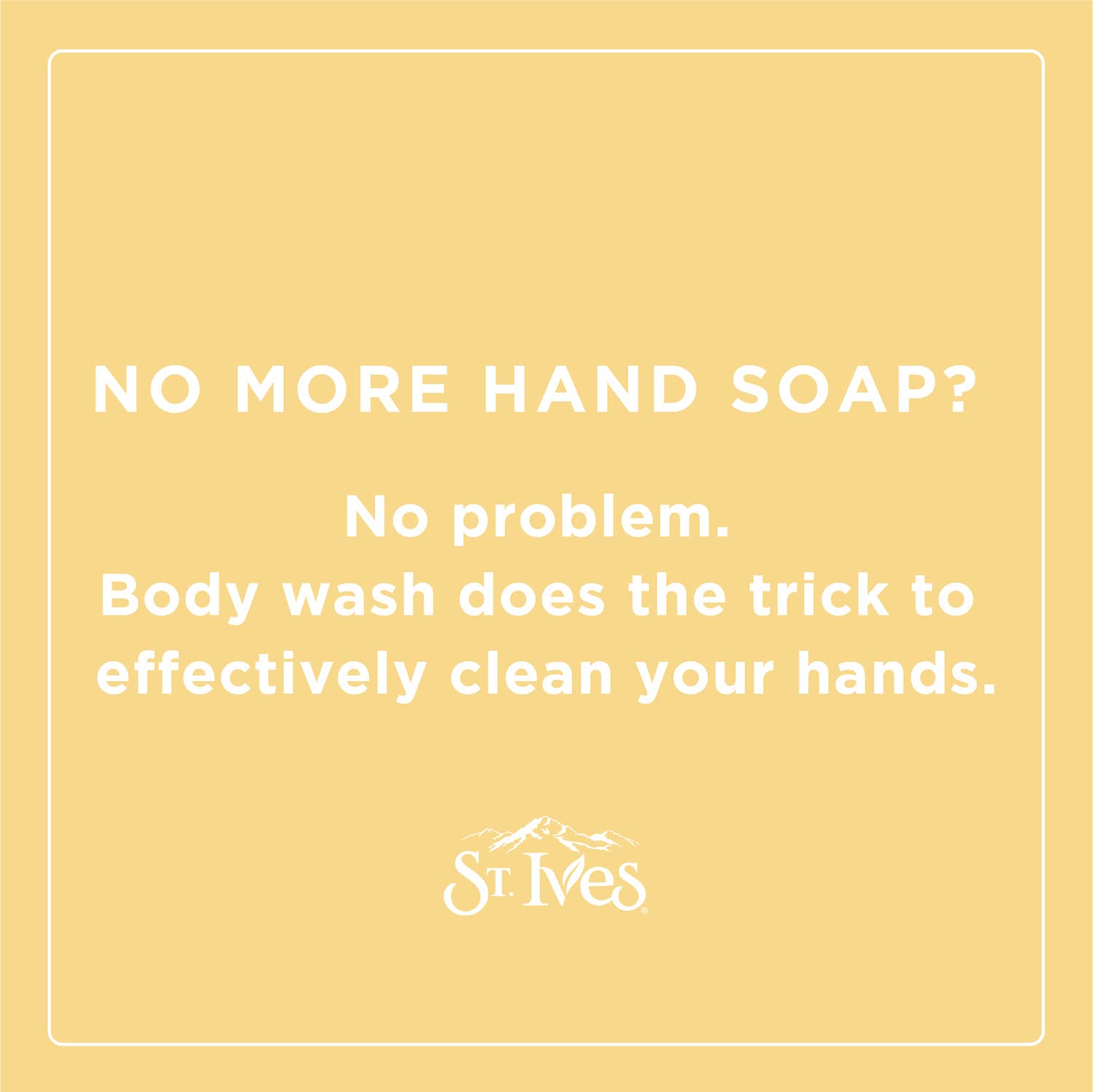 St. Ives natural walnut shell powder exfoliates for renewed texture.