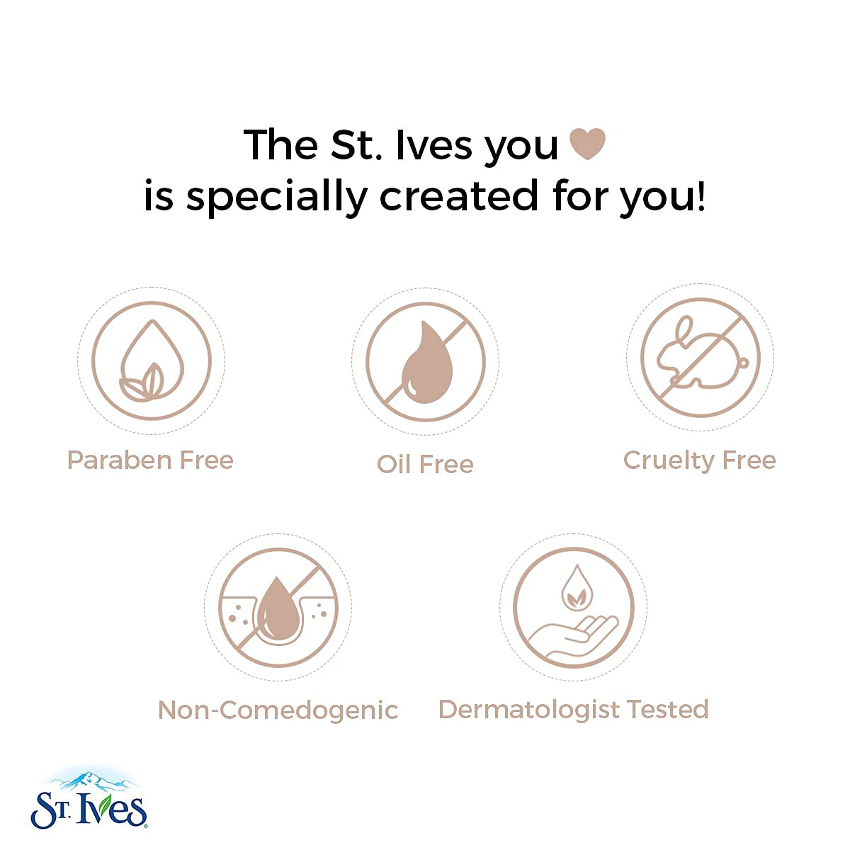 St. Ives application scene demonstrating gentle circular massage