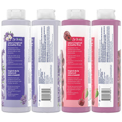 St. Ives Lavender & Chamomile bottle for a calming shower