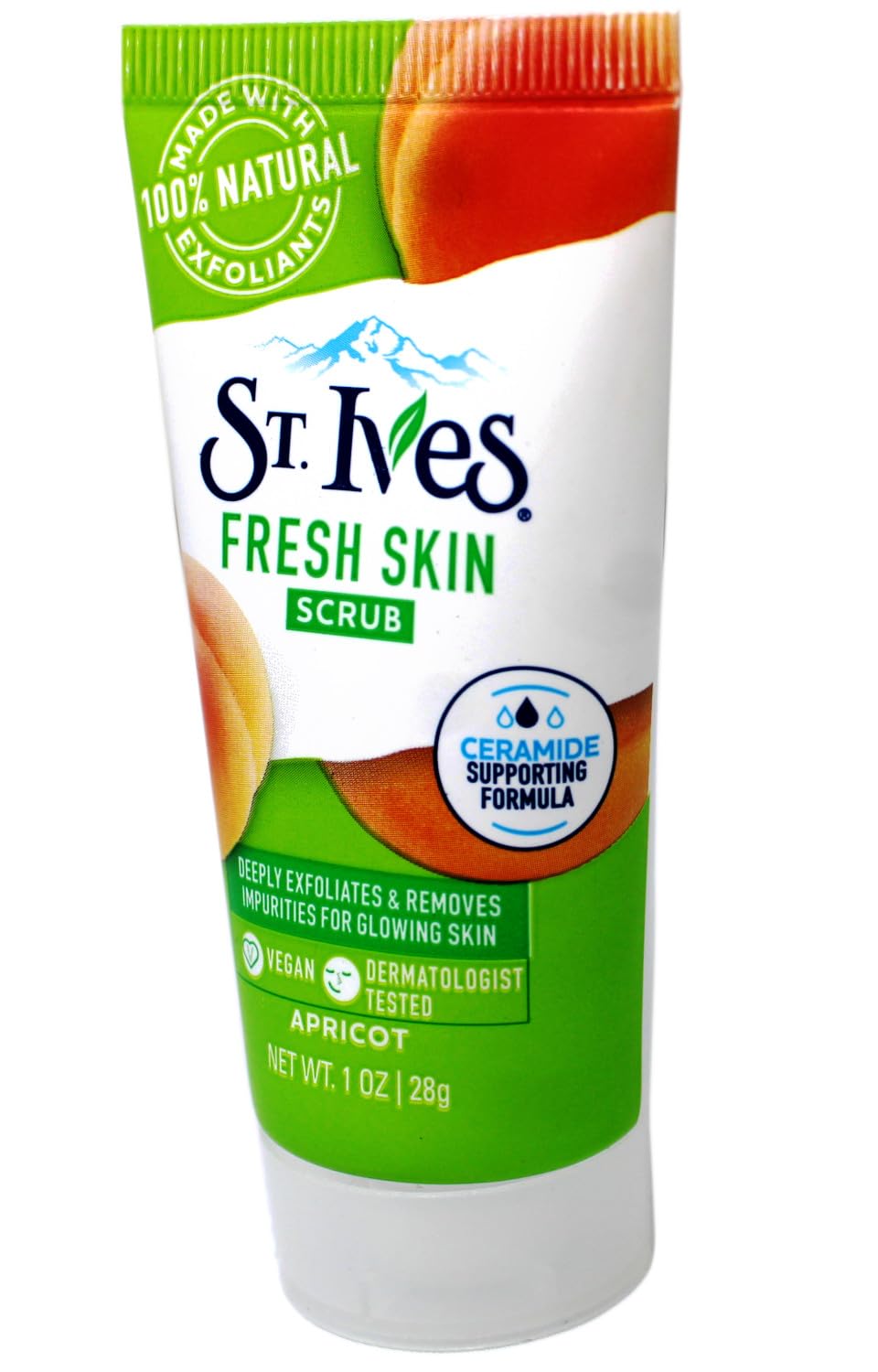 St. Ives Travel-size bottle ready for purse or gym bag