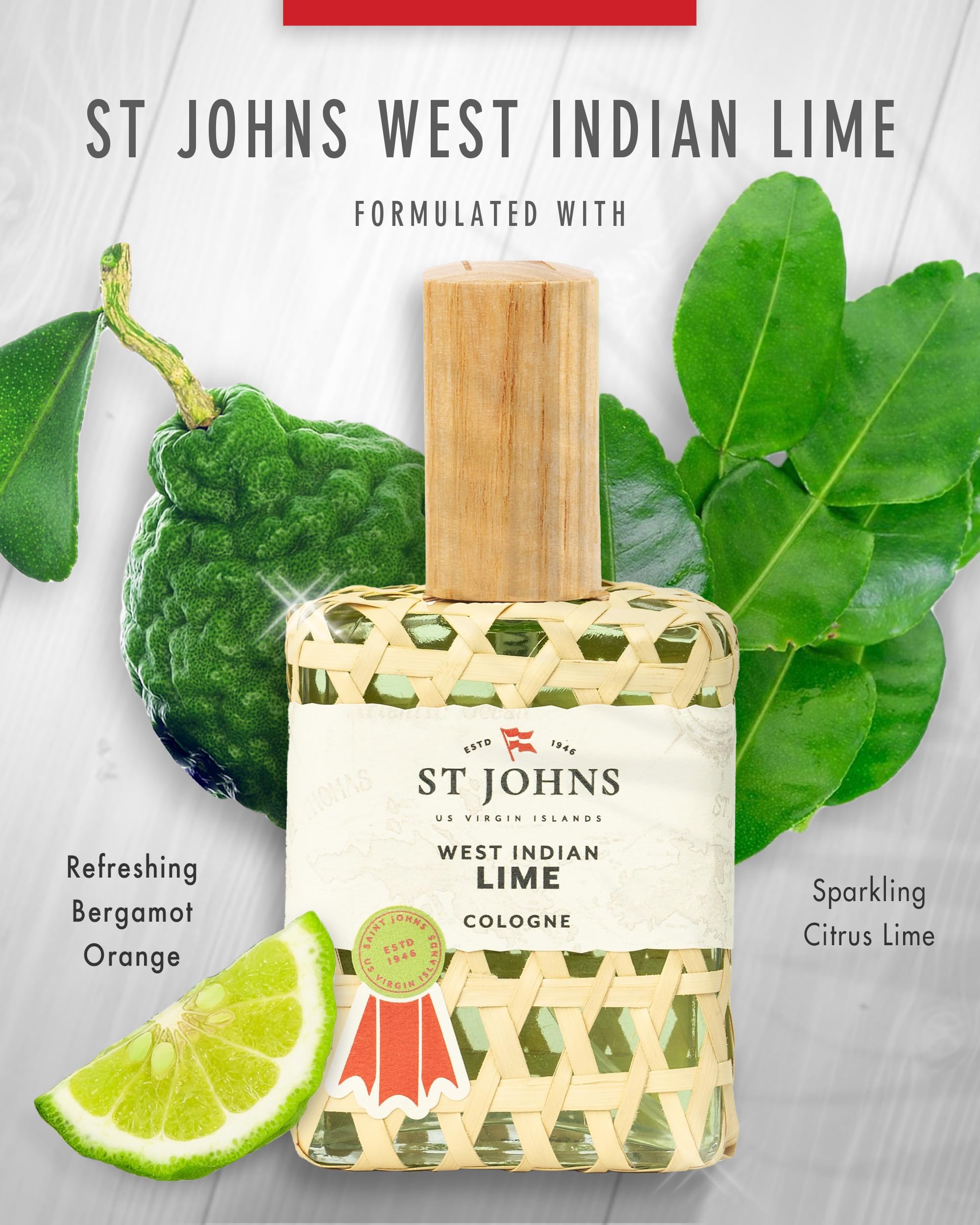 Close-up of lime notes highlighting refreshing citrus inspiration for daily wear