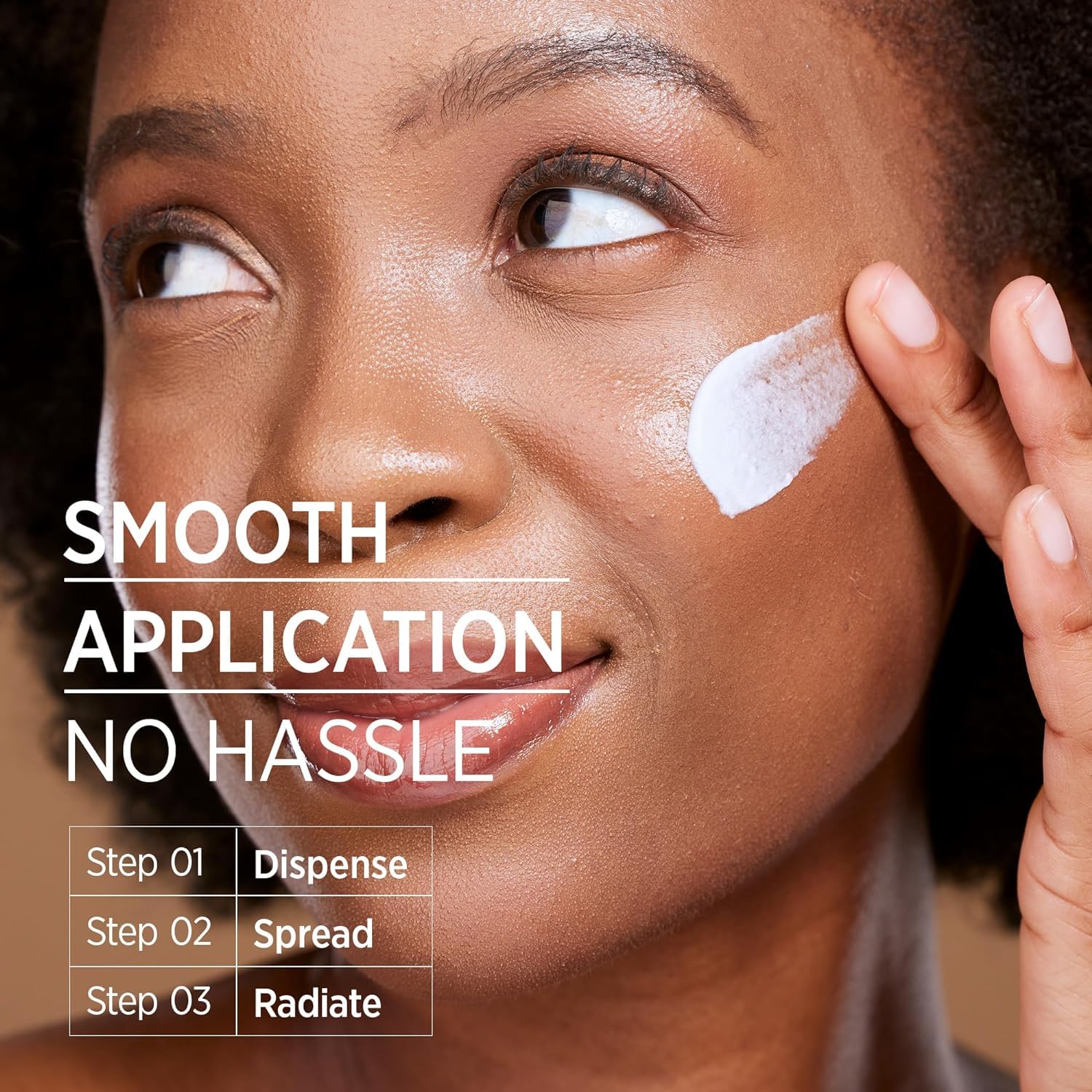Travel-size packaging ideal for on-the-go sun protection.