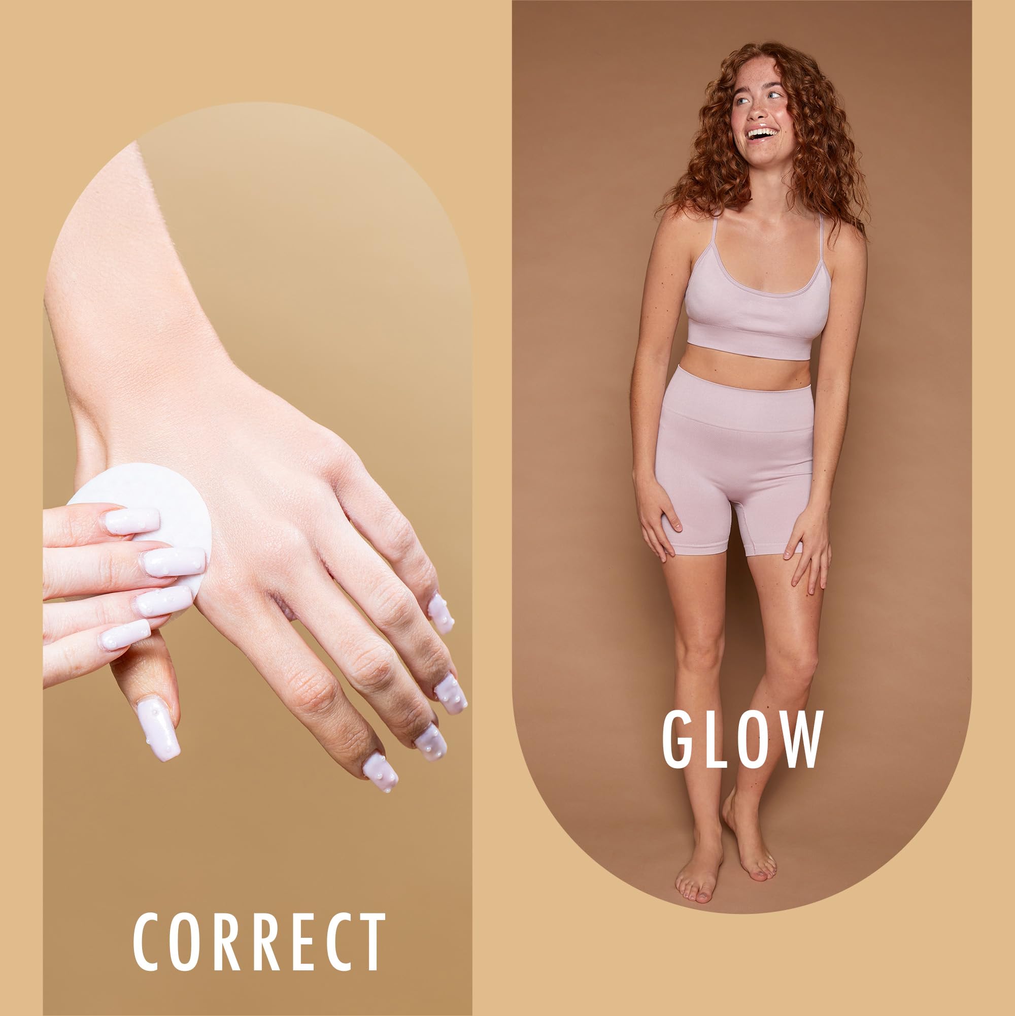 ST. MORIZ remover pad applied to fix patchy knuckles