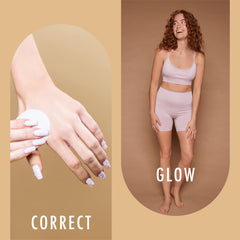 ST. MORIZ remover pad applied to fix patchy knuckles