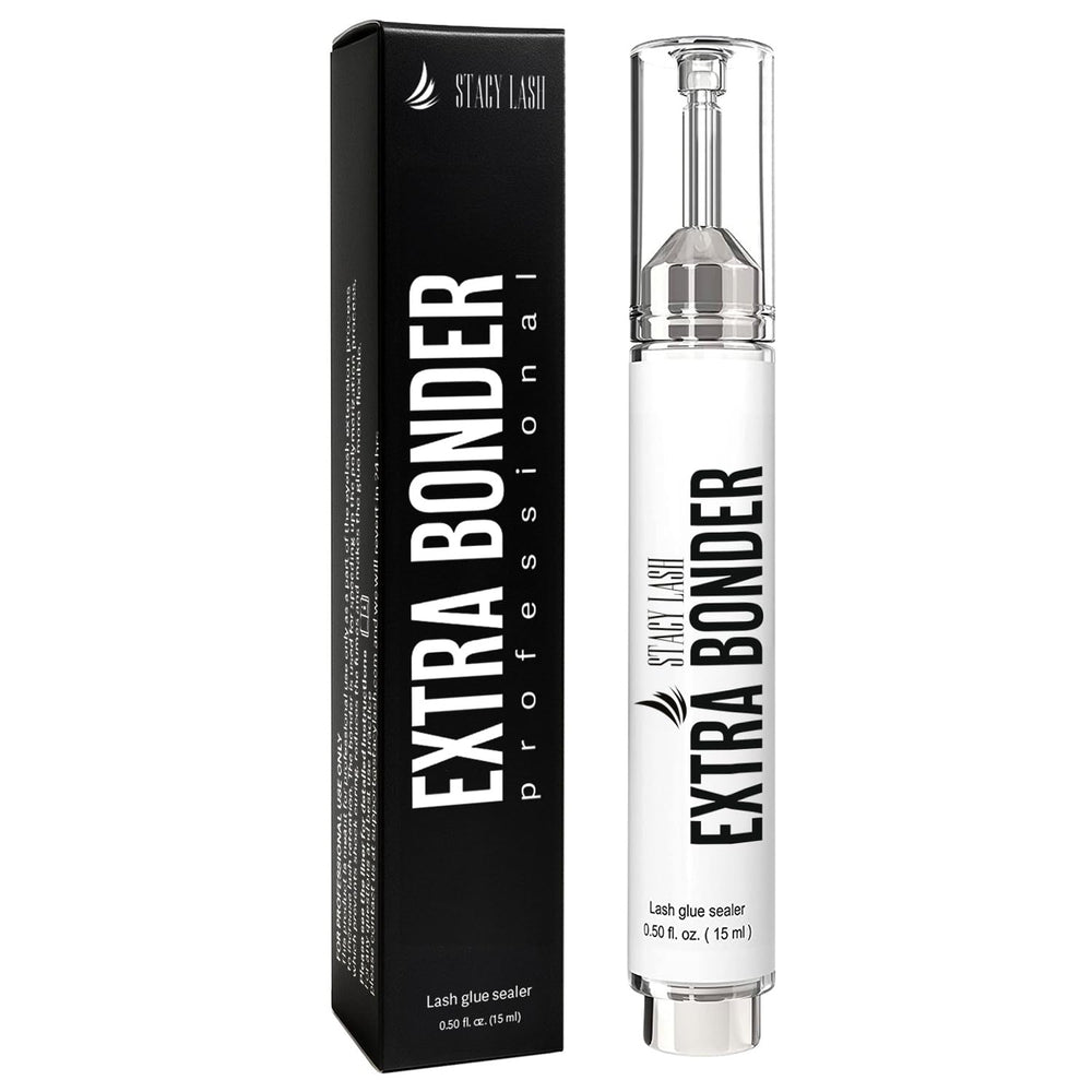 STACY LASH Bonder bottle pour for controlled, smooth lash extension bonding