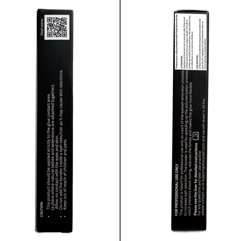 STACY LASH BONDER syringe packaging supports hygienic handling