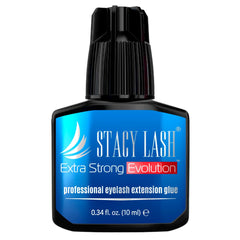 STACY LASH Extra Strong Evolution Glue, rapid-dry formula for efficient bonding.