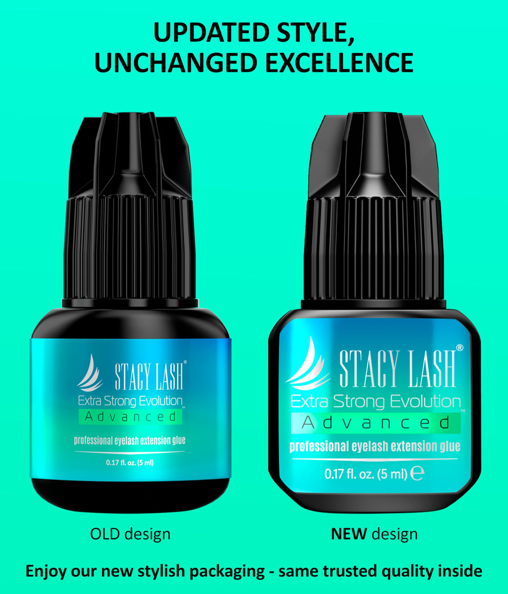 STACY LASH glue 6 weeks retention demonstrates long-lasting lash wear.