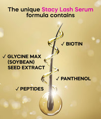 Stacy Lash Growth Serum promotes longer-looking lashes in four weeks.