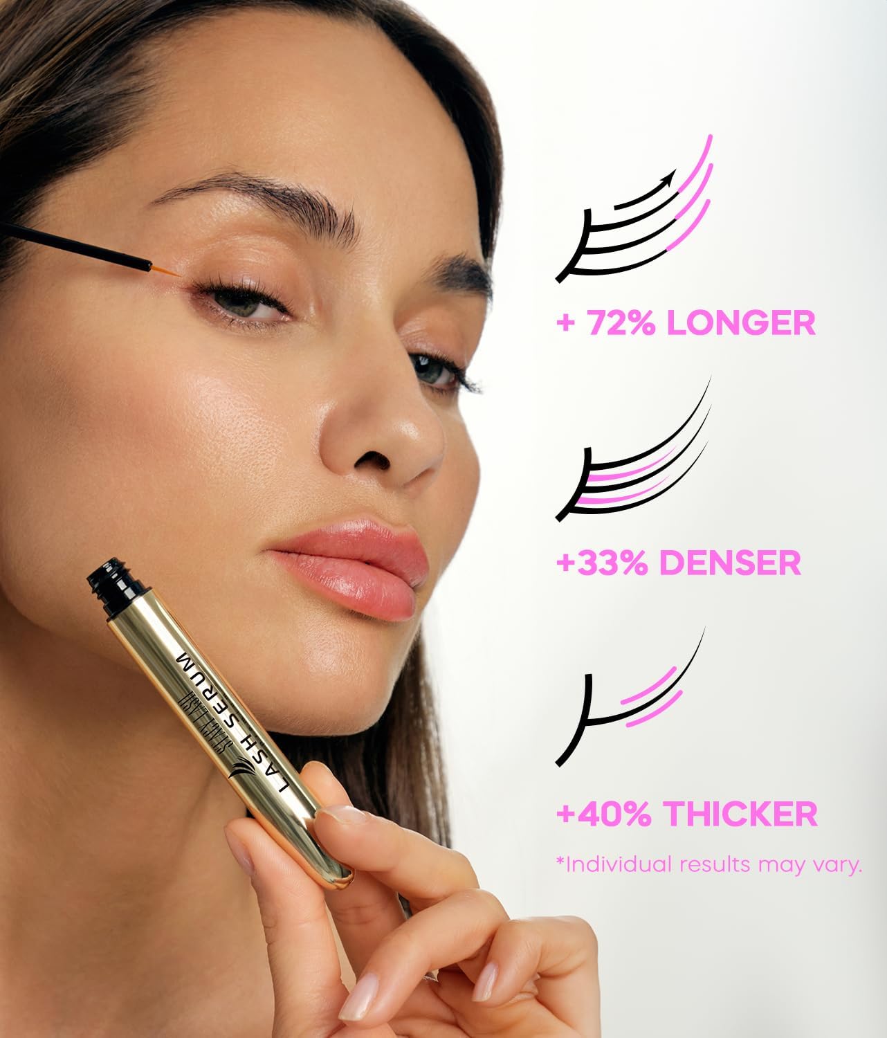 STACY LASH premium serum bottle 5ml supports lash growth and thickness
