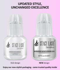 STACY LASH glue dries in 5–6 seconds for efficient lash service