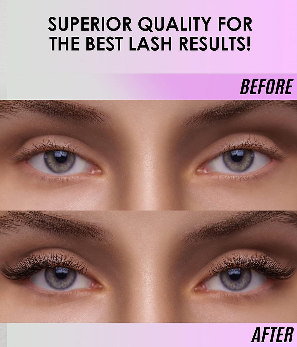 STACY LASH professional-use packaging for salon work