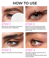 STACY LASH serum application brush for easy daily lash care