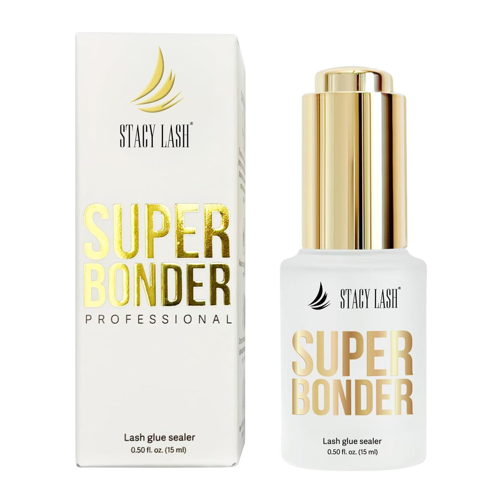 Stacy L ash Super Bonder bottle providing secure adhesion and a clean seal.