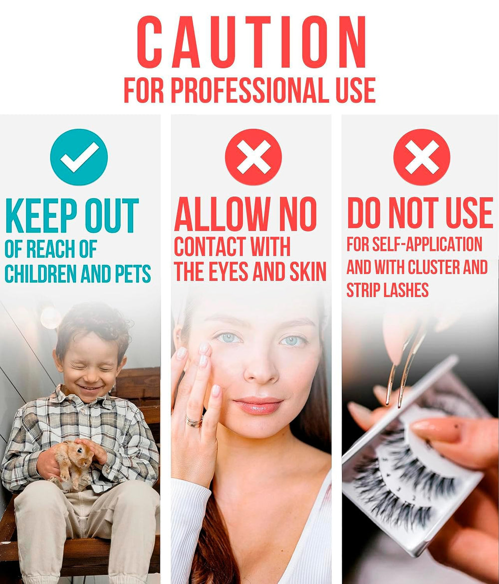 STACY LASH Super Booster compatibility with various adhesives for versatile setups.