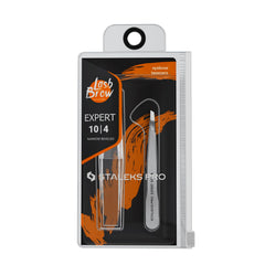 Staleks Pro stainless steel tweezers remove root hairs for clean results.