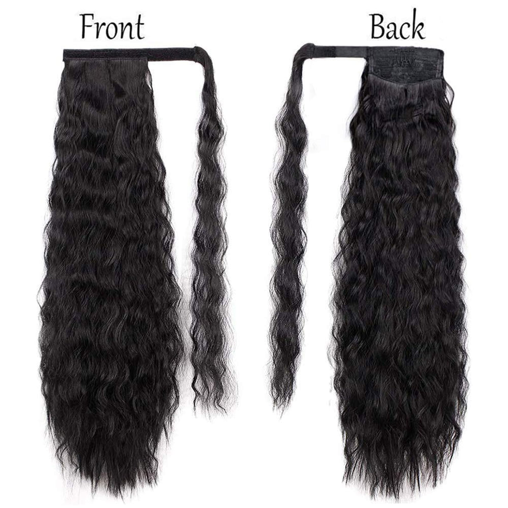 Stamped Glorious easy-to-comb synthetic ponytail minimizes knots