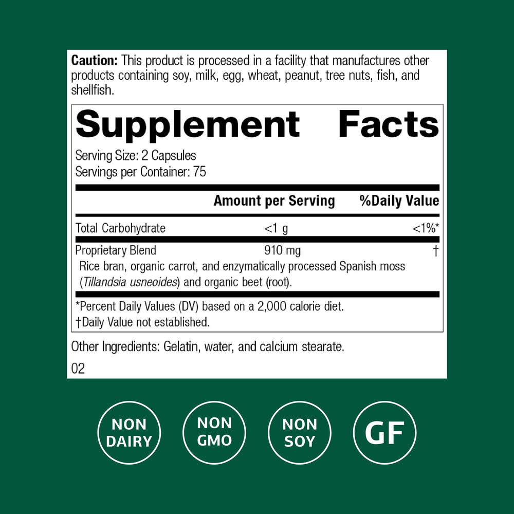 Standard Process Zymex capsules label closeup highlighting whole-food ingredients