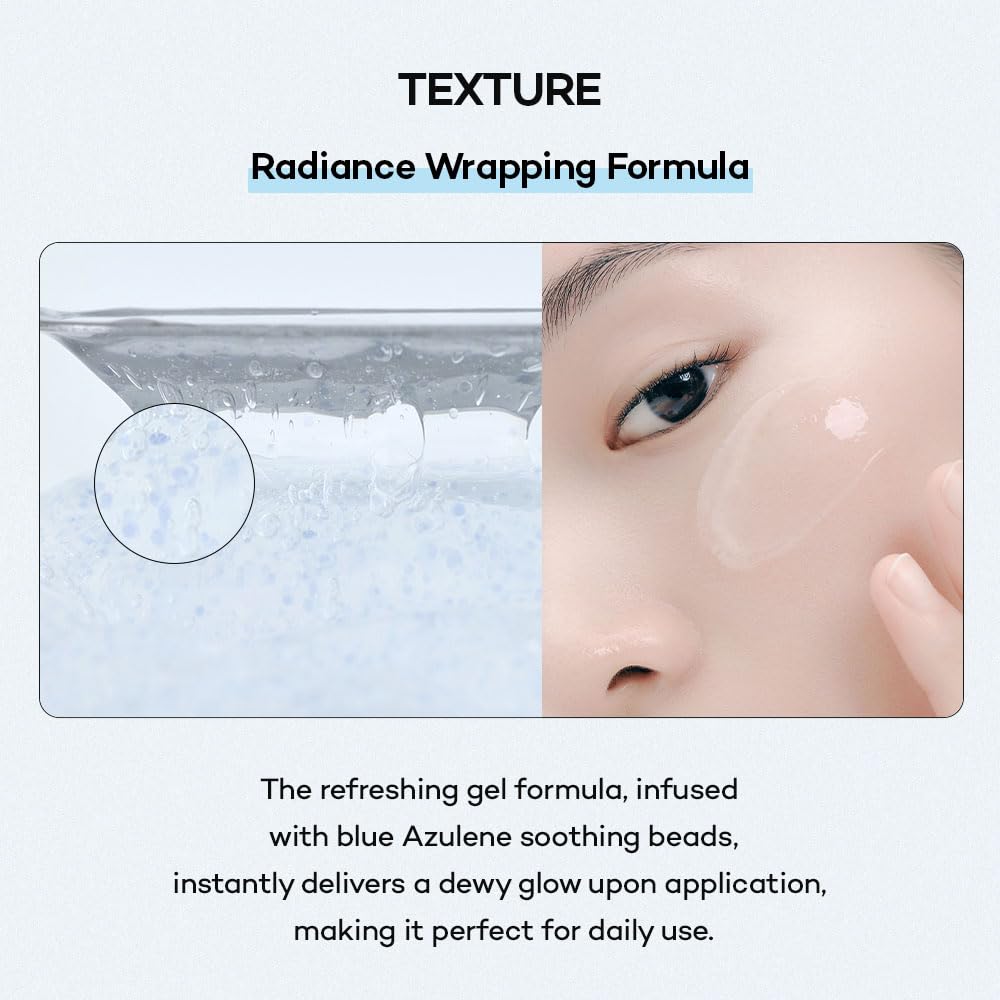 Standard Seoul Barrier Glass Gel glow finish prepares skin for makeup.