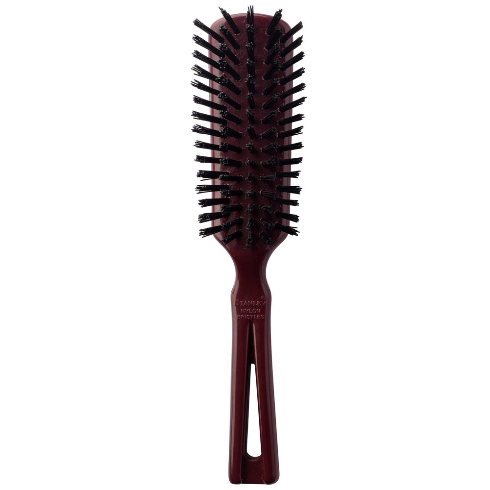 Stanley Commander hairbrush used on wet hair for easy detangling after shower
