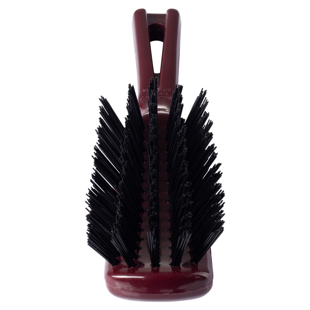 Stanley Commander nylon bristles detangle hair while resisting bending