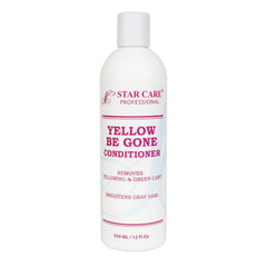 STAR CARE Yellow Be Gone Conditioner bottle front for smooth detangling after shower