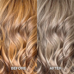 STAR CARE Yellow Be Gone Conditioner bottle label zoom communicates lightweight, non-greasy formula