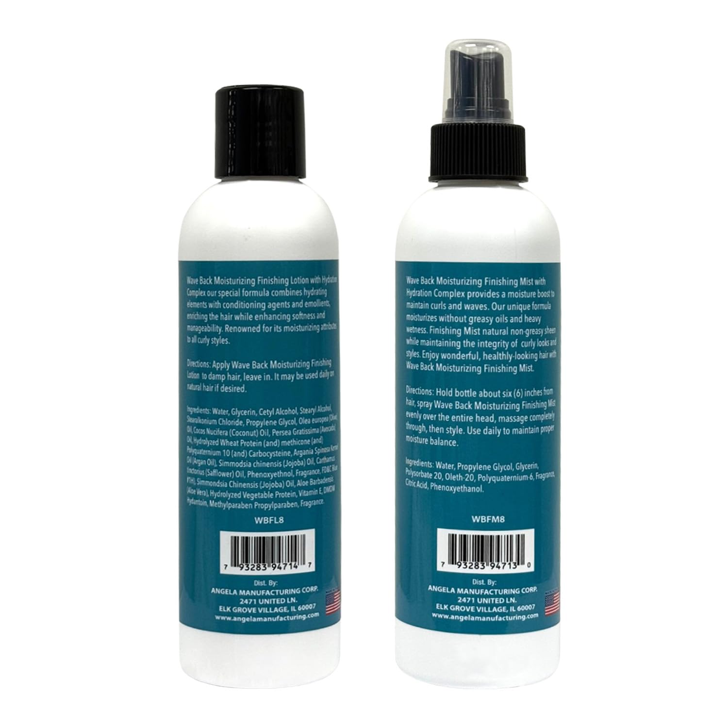 STAR CARE Wave Back Curl Set packaging on a vanity display