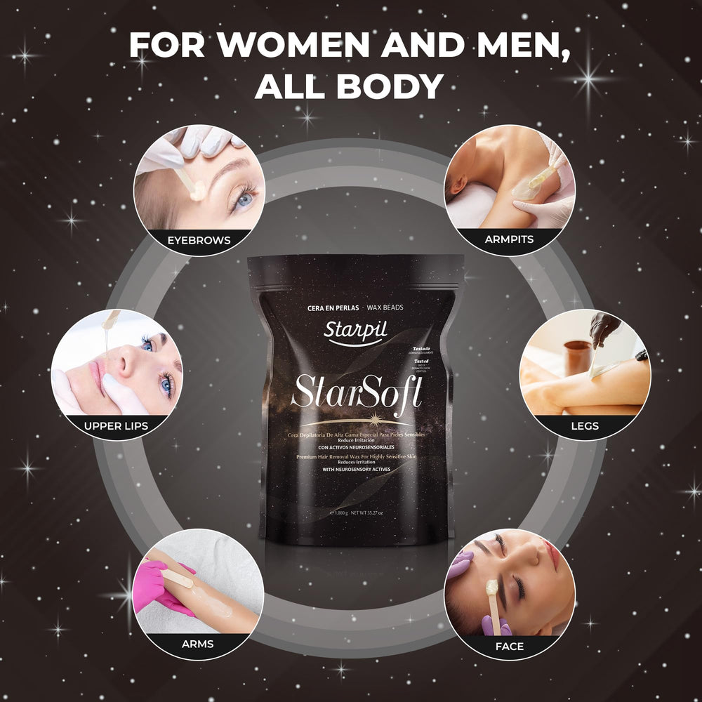 Starpil StarSoft melting texture demonstrates velvety consistency for even application.