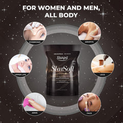 Starpil StarSoft melting texture demonstrates velvety consistency for even application.