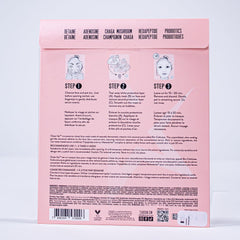 STARSKIN bio-cellulose coconut texture indicating deep hydration delivery