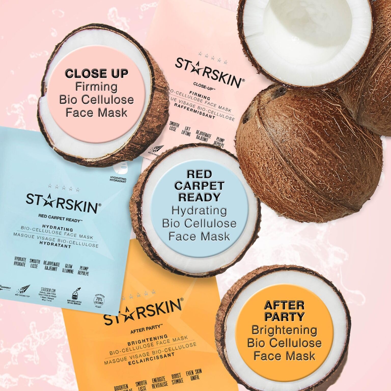 STARSKIN no rinse reminder for easy post-treatment routine