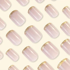 Stbisen press-on nails kit contents for a complete at-home manicure.