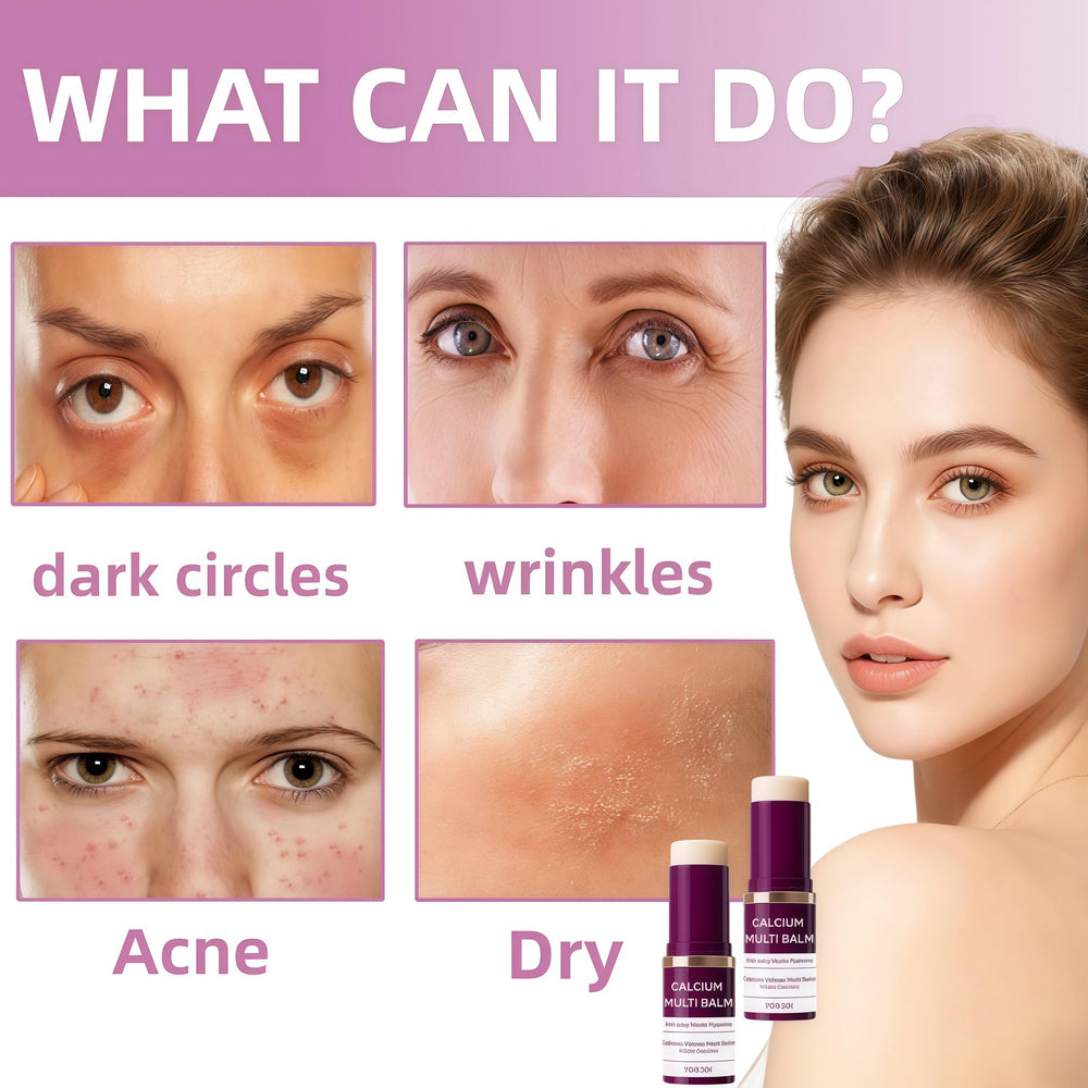 STDKDFW Calcium Multi Balm eye-area application highlights gentle, non-greasy care